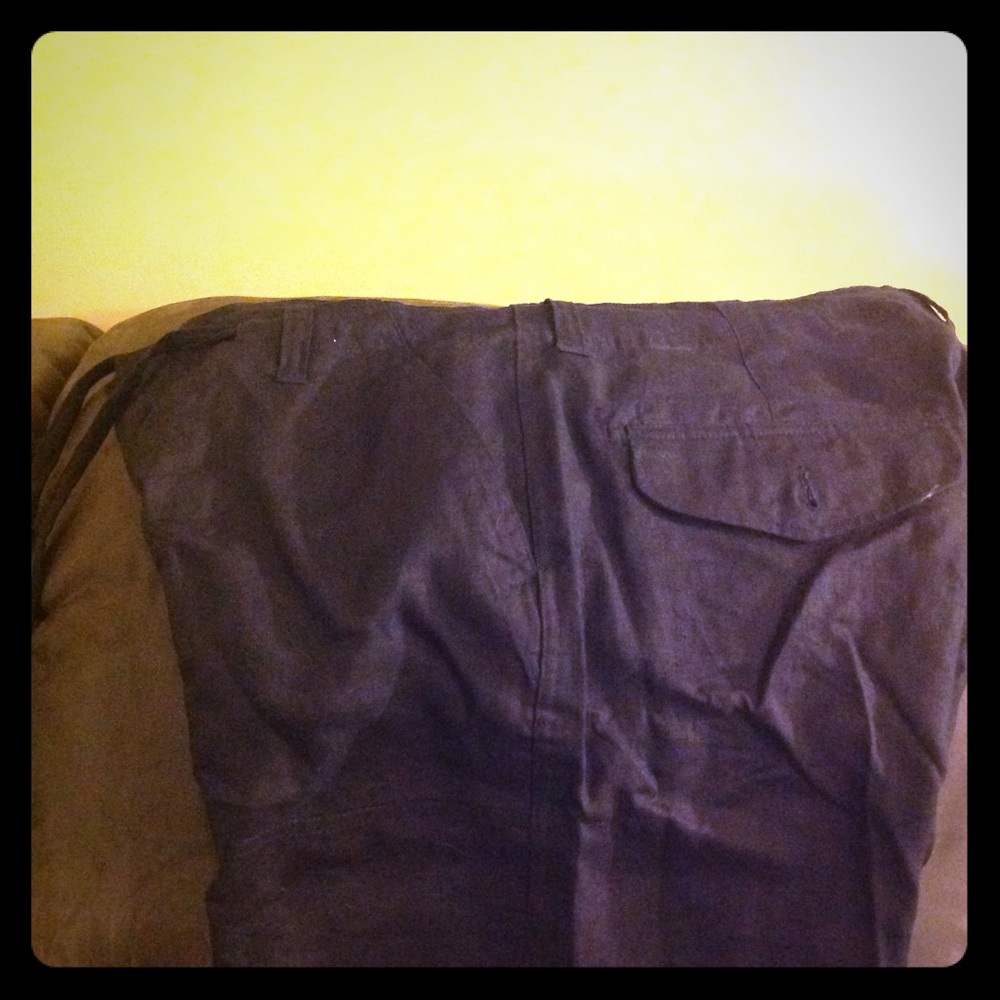 Sean John drawstring linen pants Sz 36